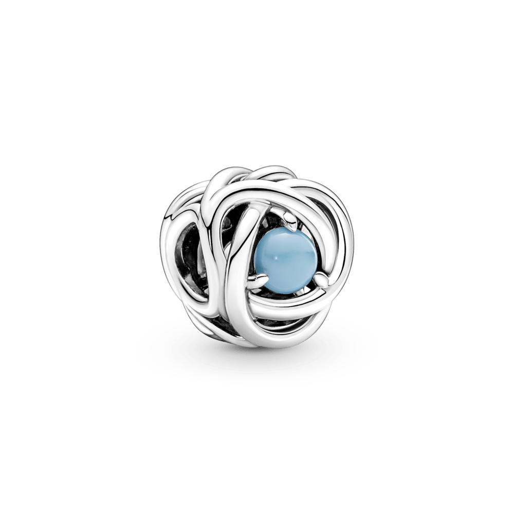 Tirkīzzilais mūžības apļa amulets