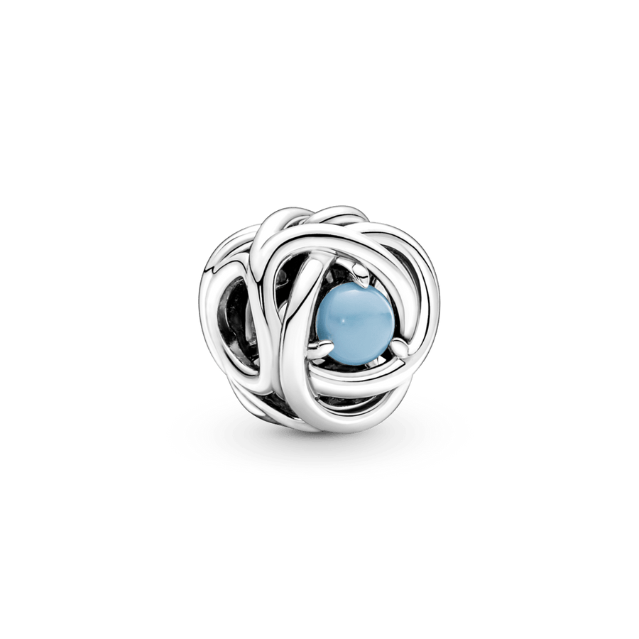 Tirkīzzilais mūžības apļa amulets