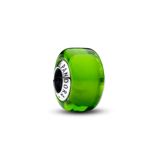 Zaļš mini Murano stikla amulets